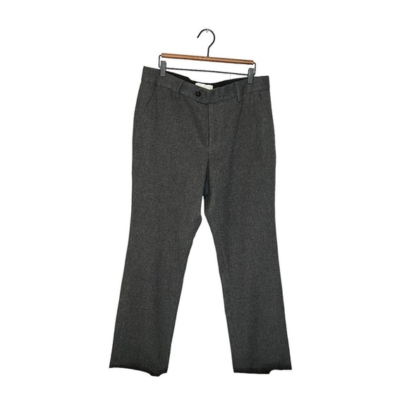 Krammer and Stoudt Luxury Designer 100% CAMEL WOOL Work Trouser Pants Grey - Picture 1 of 7